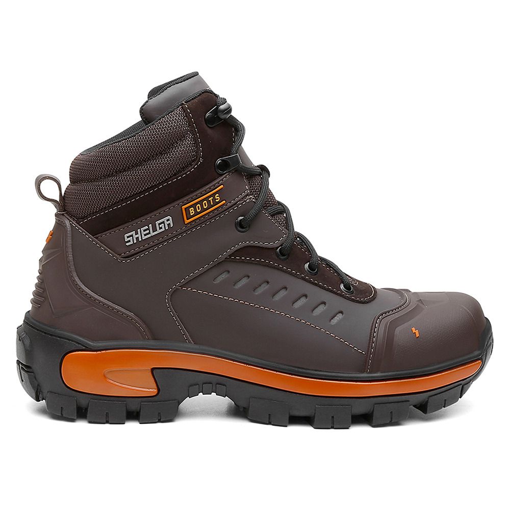 Bota Saara Cano Médio Biqueira PVC Termoplástica |... - Shelga Boots