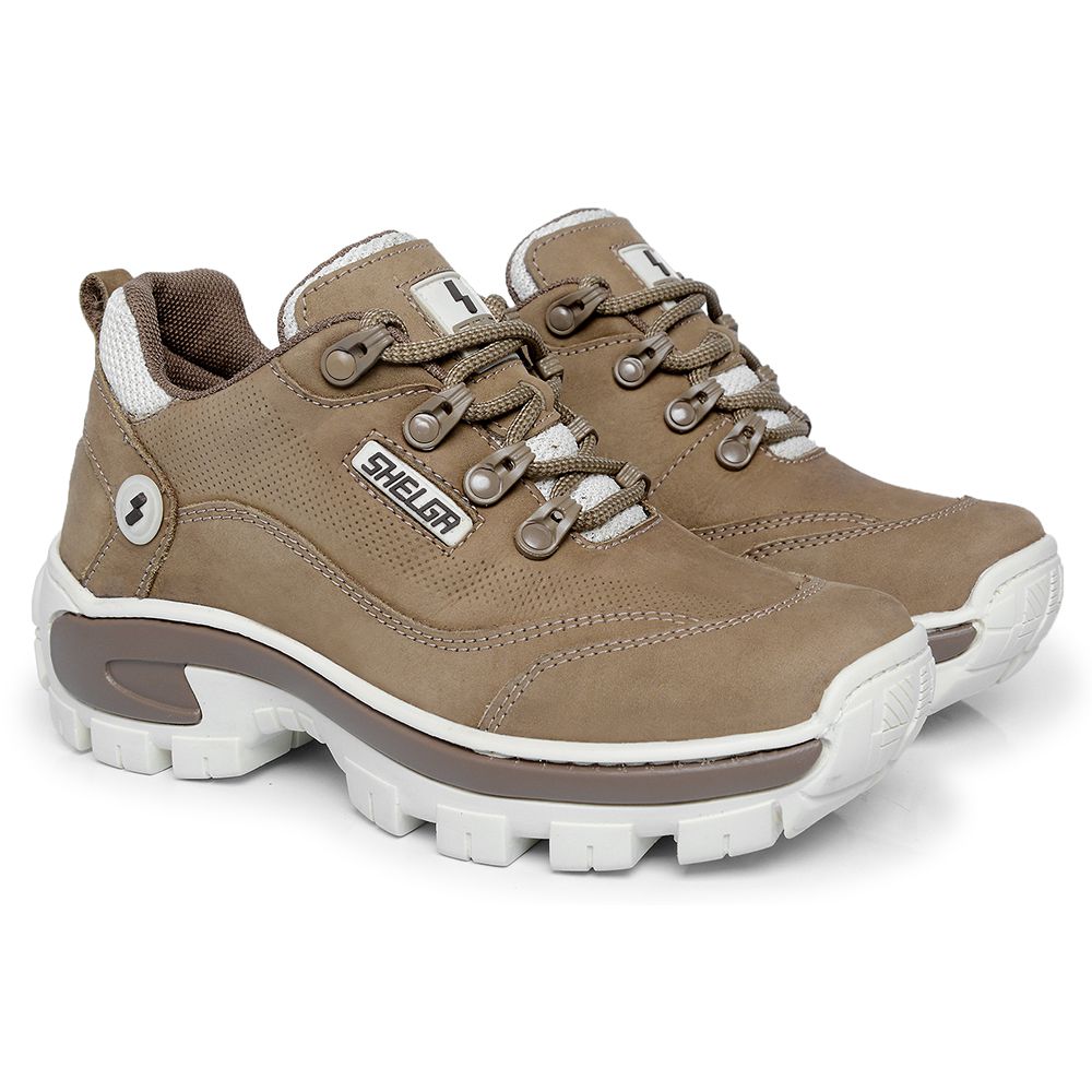 Tênis Desert Feminino Cano Baixo Palmilha Conforto | Areia
