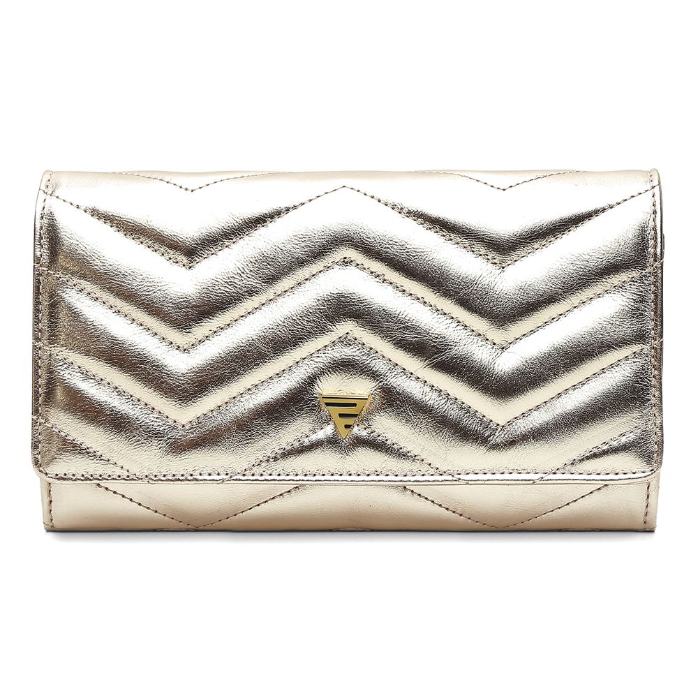 Bolsa Feminina Tira Colo Transversal Ronco Ferraro | Ouro Light