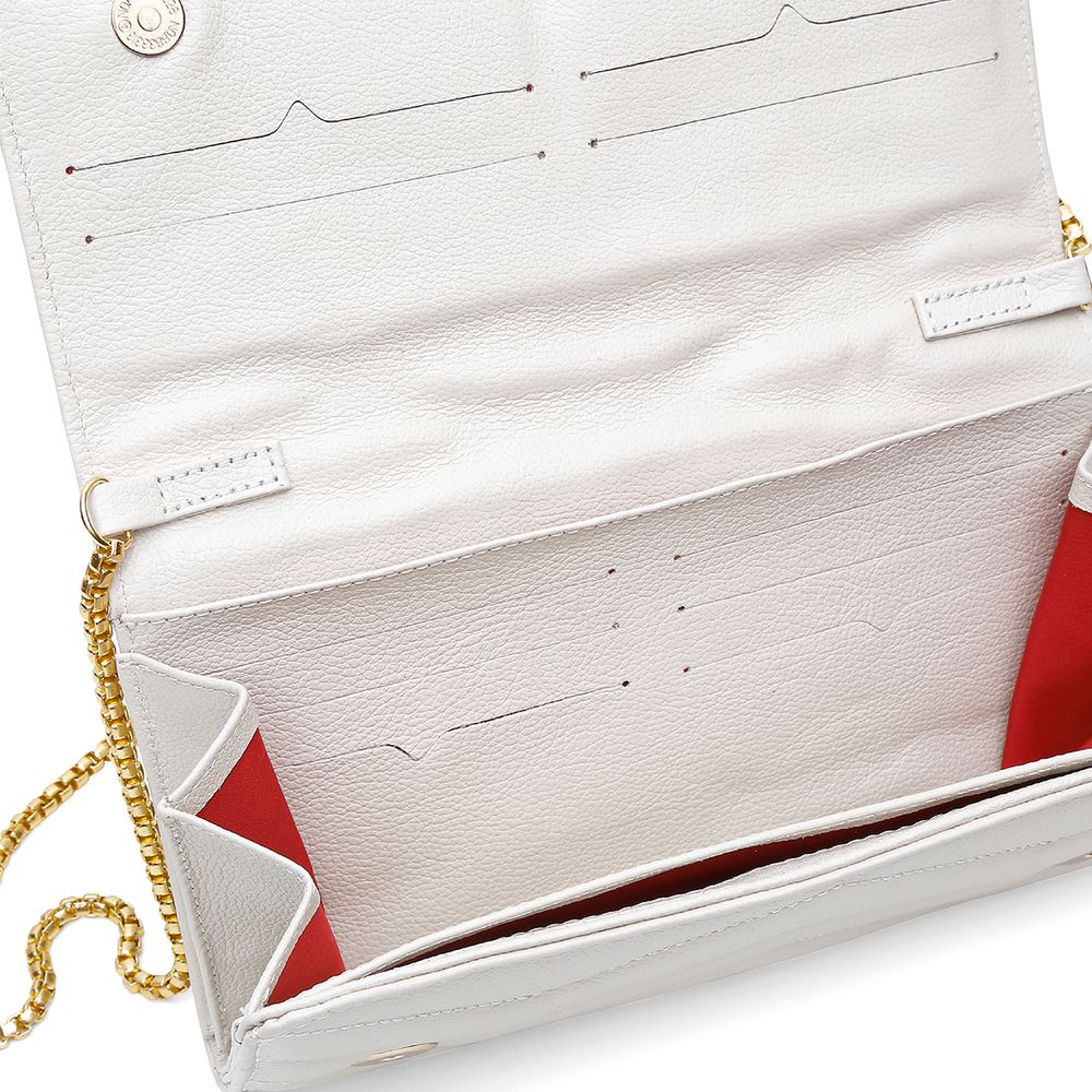Bolsa Feminina Tira Colo Transversal Ronco Ferraro | OffWhite