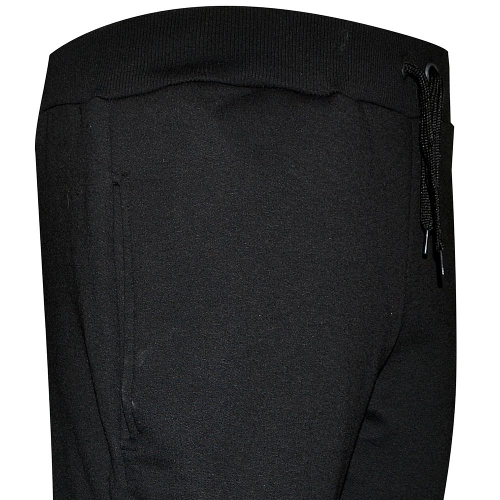 Calça Moletom Masculina Lisa Preta
