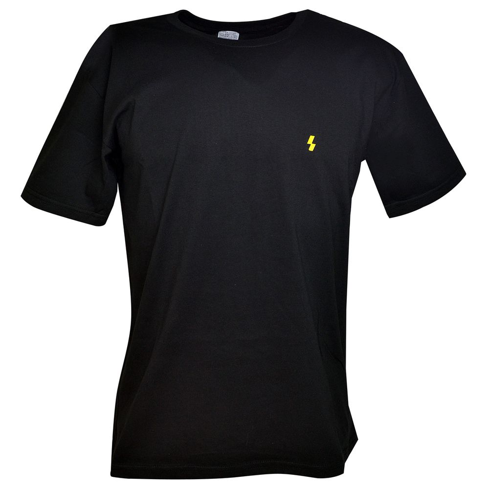 Camiseta Masculina Básica Lisa 100% Algodão Preta