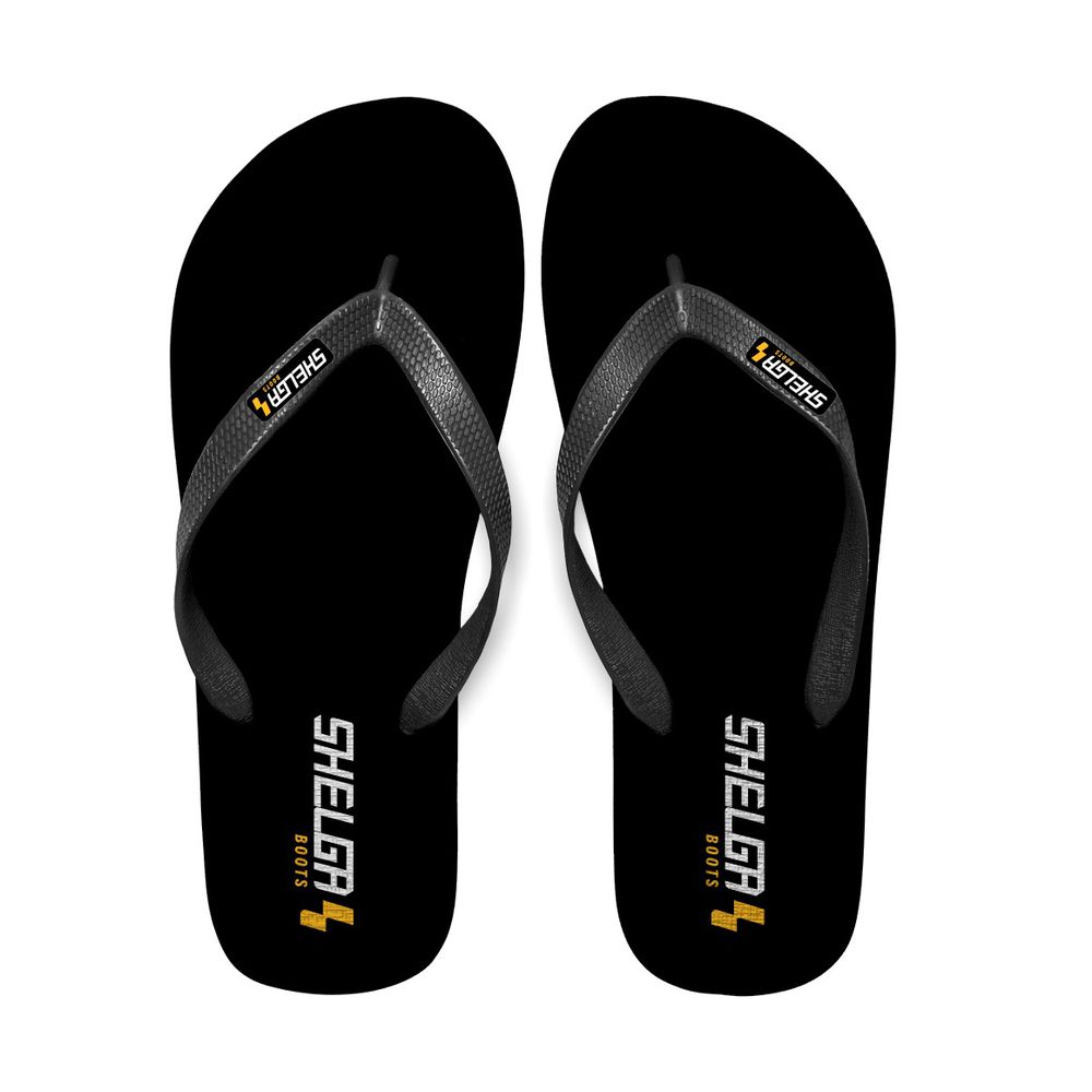 Kit Bota Style + Chinelo Basic Unissex | Preto - CA 52083