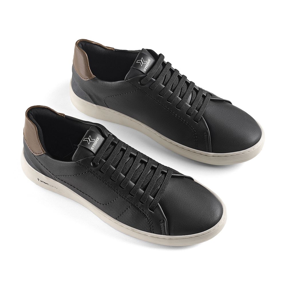 Tênis Casual Strike Star Sint. 3547116A Preto