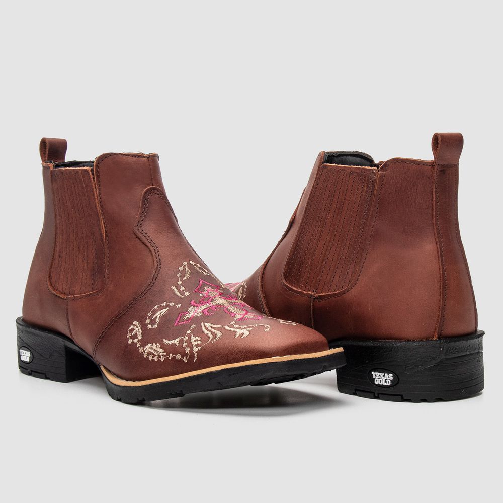 Bota Texana Star Cano Curto