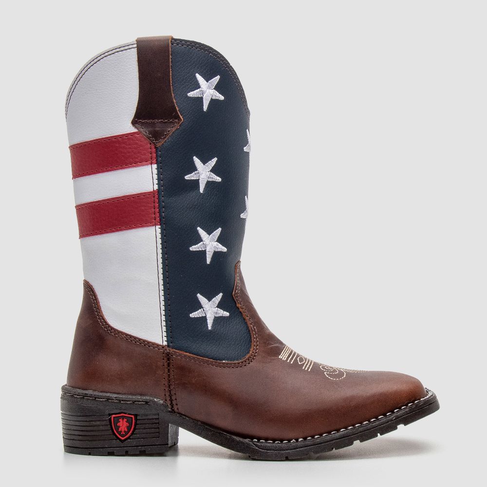 Bota Texana Infantil EUA