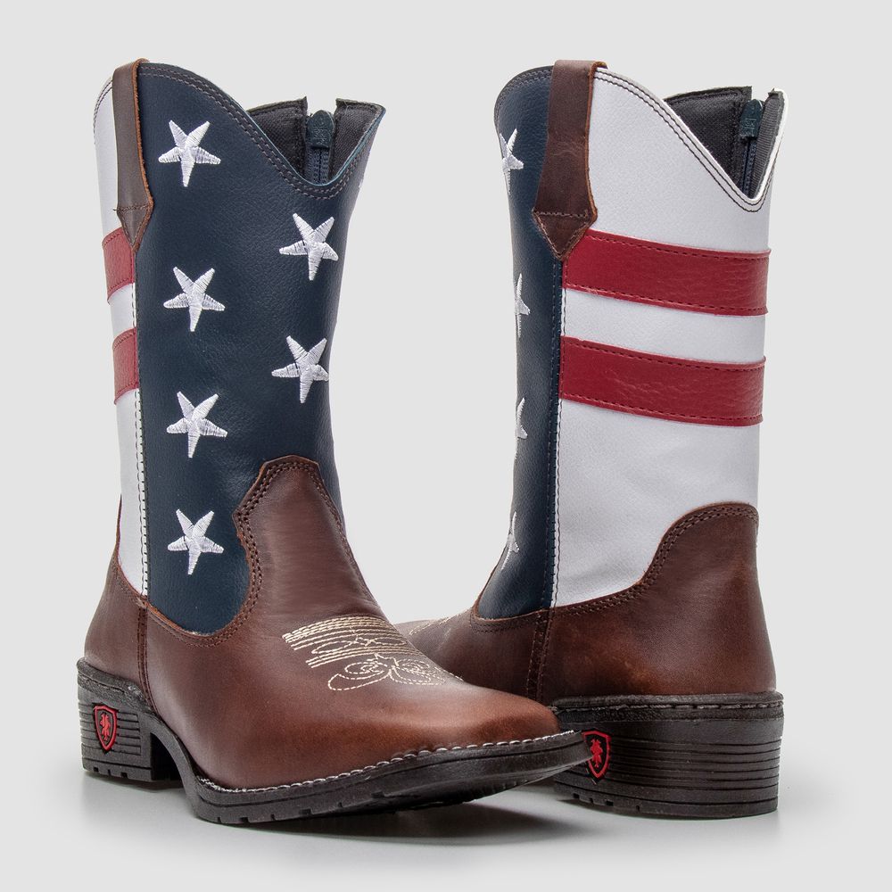Bota Texana Infantil EUA