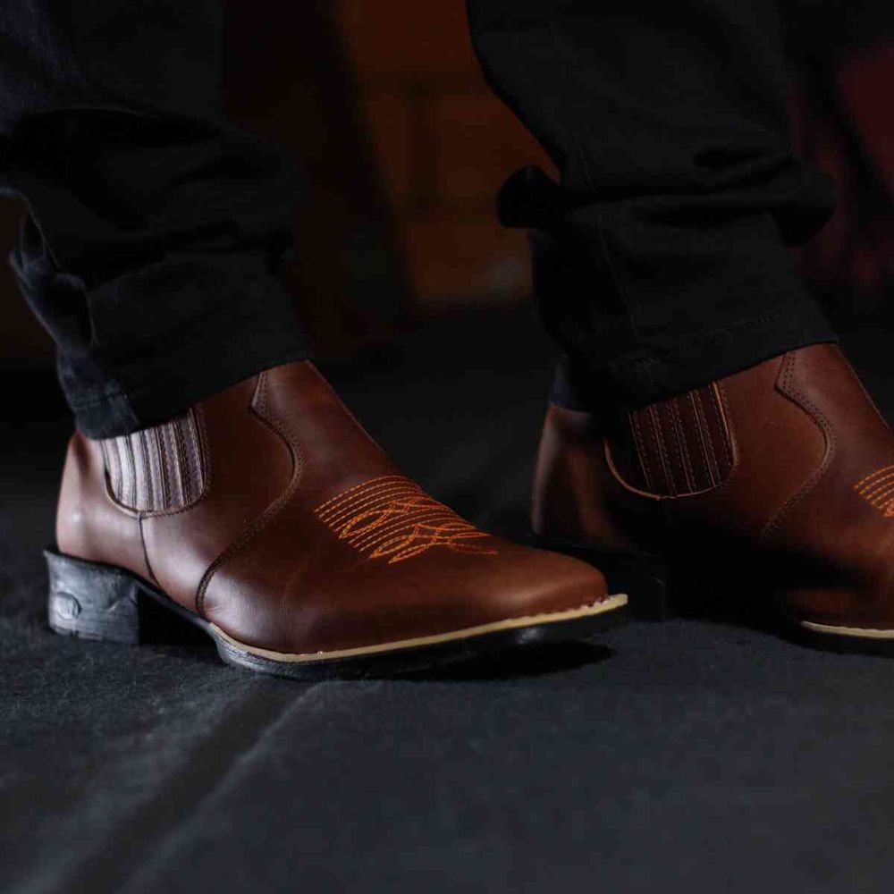 Bota Texana Brooks Cano Curto