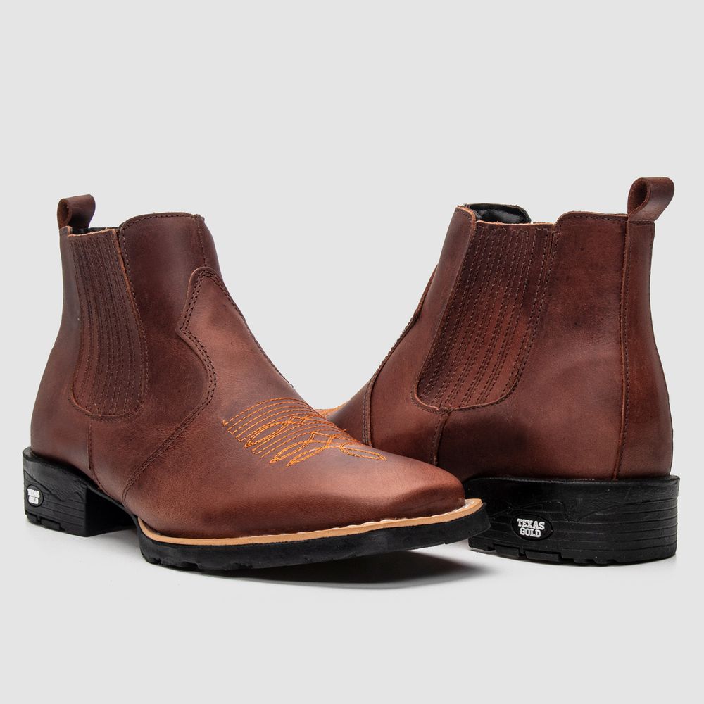 Bota Texana Brooks Cano Curto