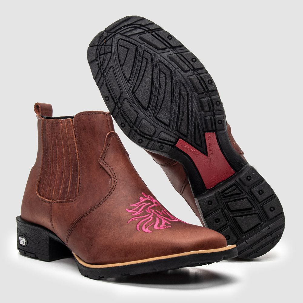 Bota Texana Cherokee Cano Curto