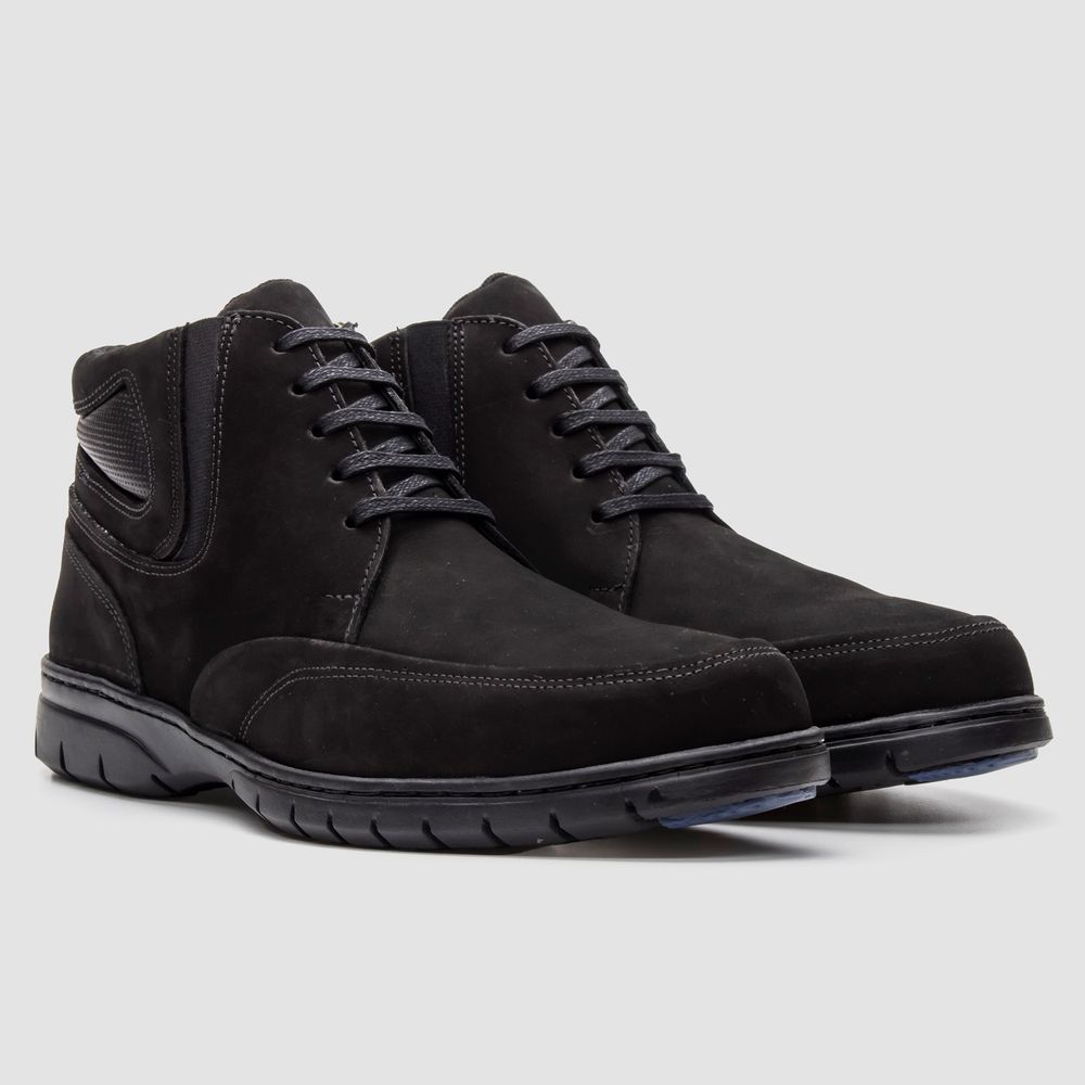 Coturno Comfort Preto - TEXAS GOLD