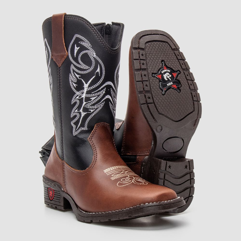 Bota Texana Infantil Delegada