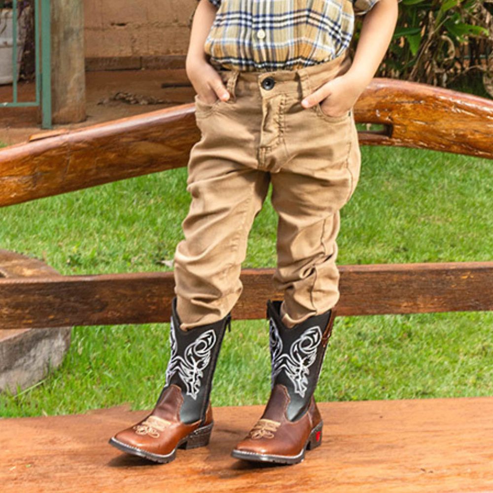 Bota Texana Infantil Delegada