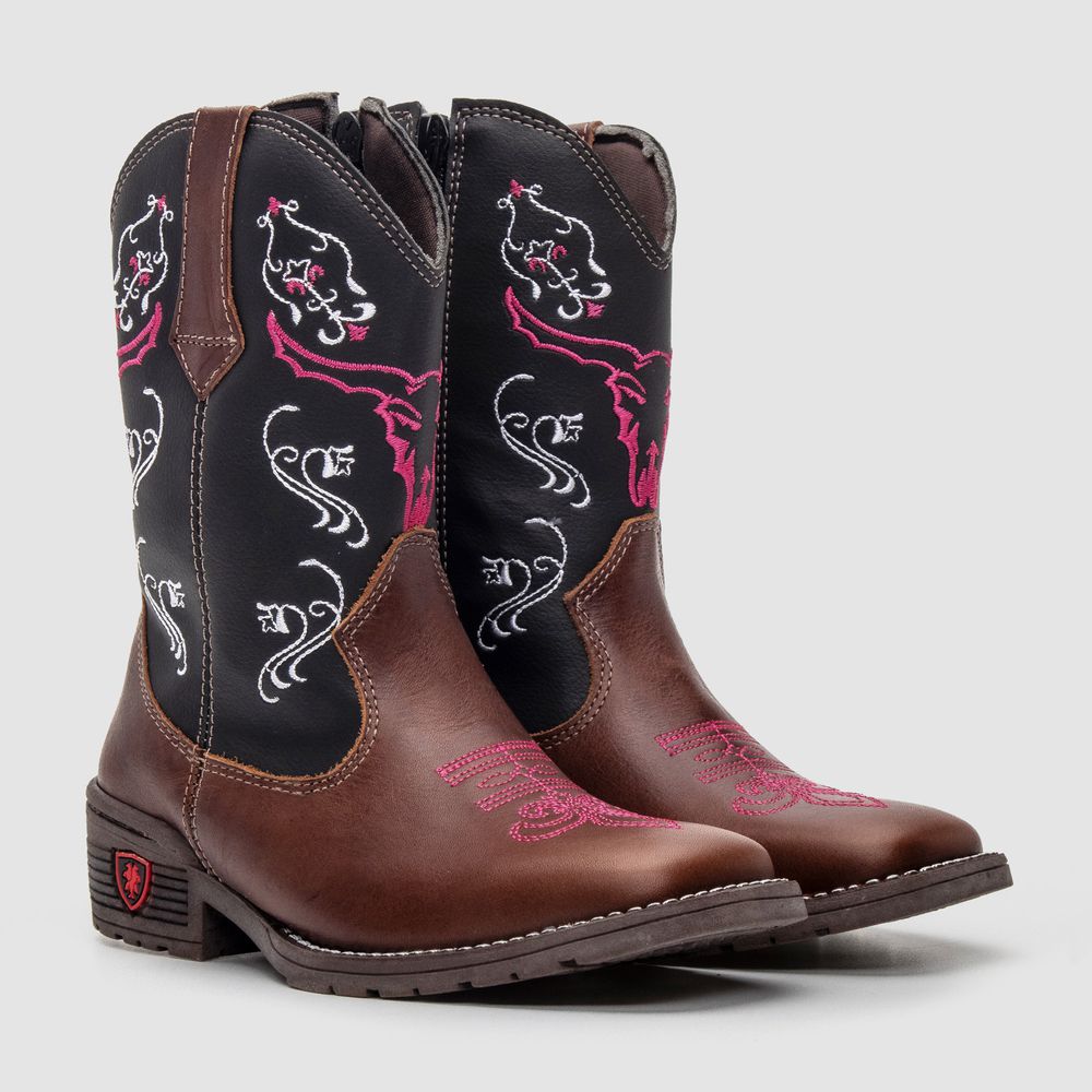 Bota Texana Infantil Cara de Boi - TEXAS GOLD