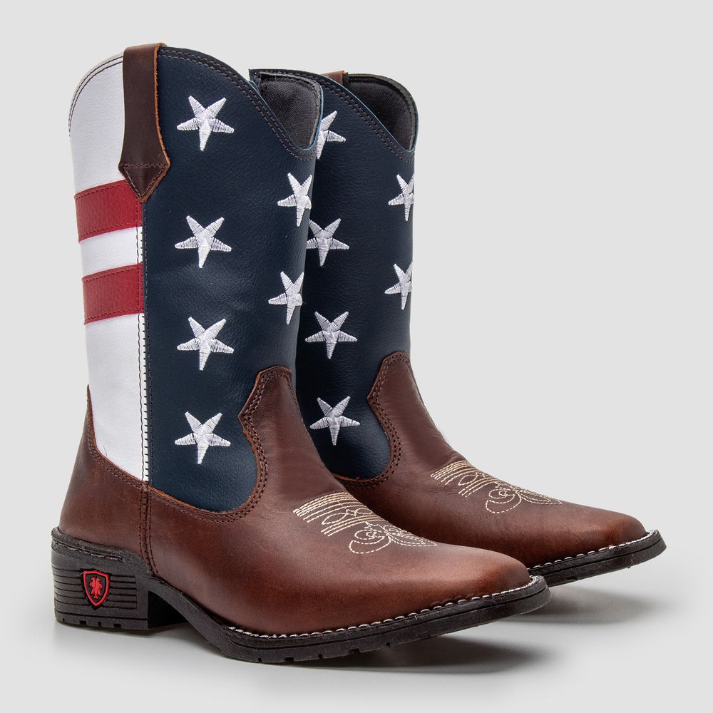 Bota Texana Infantil EUA - TEXAS GOLD