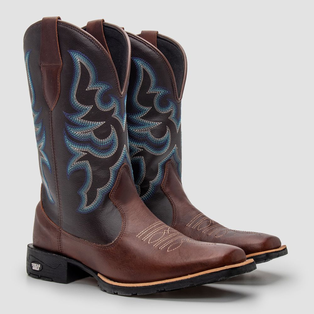 Bota Texana Tribal - TEXAS GOLD