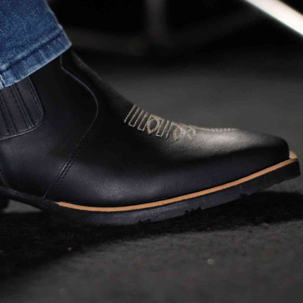 Bota Texana Masculina Boston Cano Curto