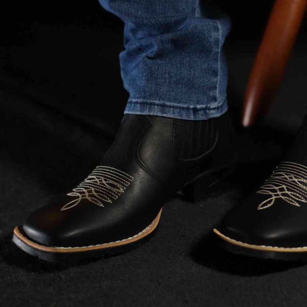 Bota Texana Masculina Boston Cano Curto