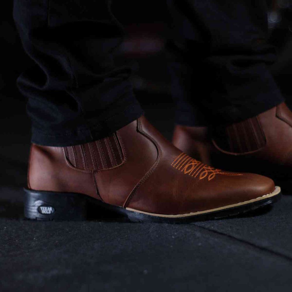 Bota Texana Brooks Cano Curto