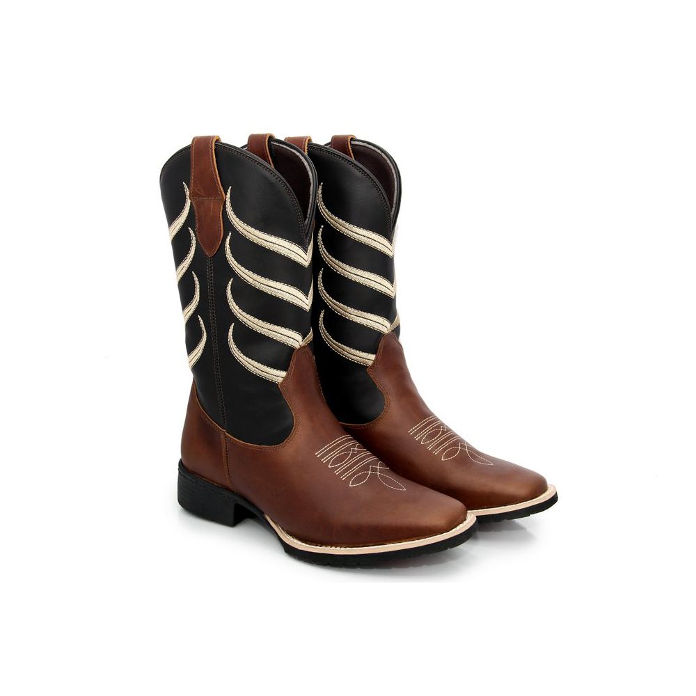 Bota Texana Masculina Escama - Outlet