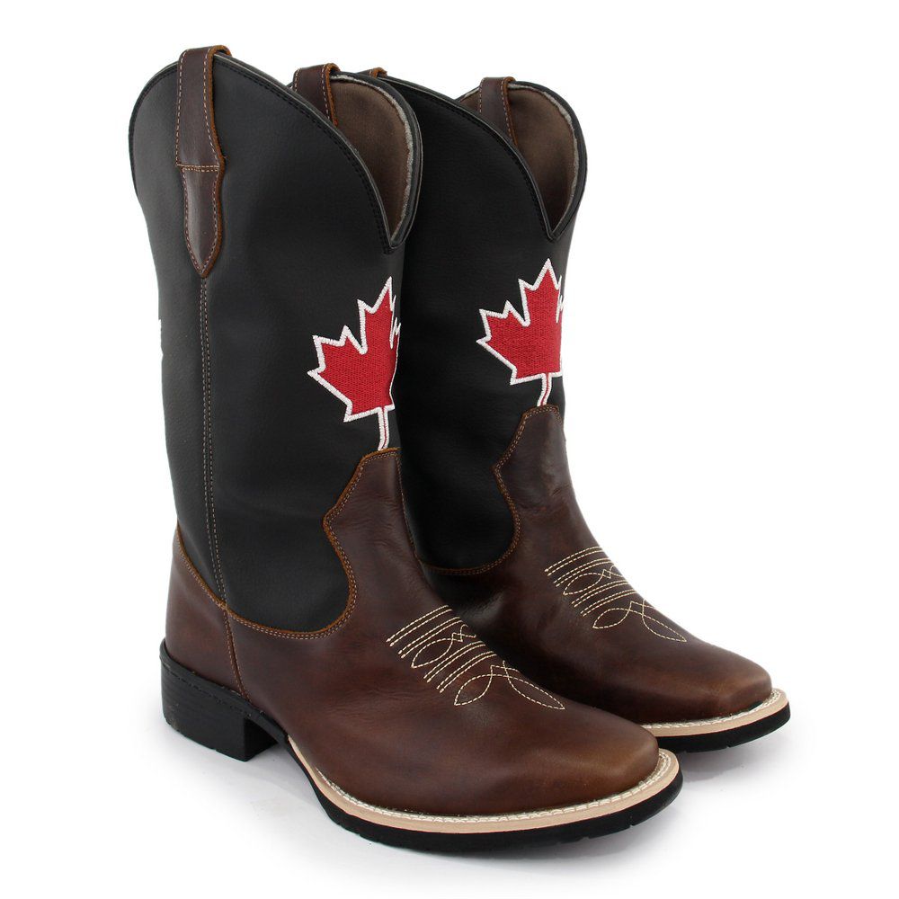Bota Texana Masculina Canadá - Outlet 
