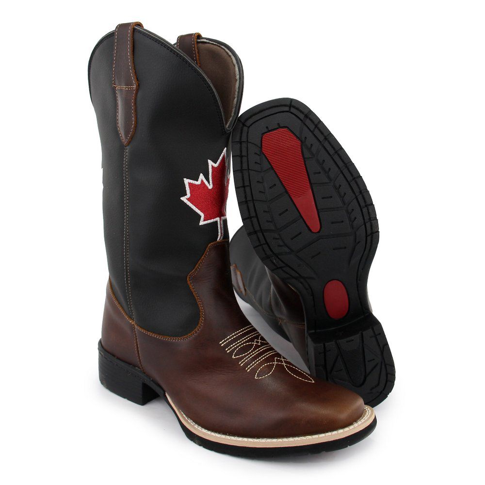 Bota Texana Masculina Canadá - Outlet 