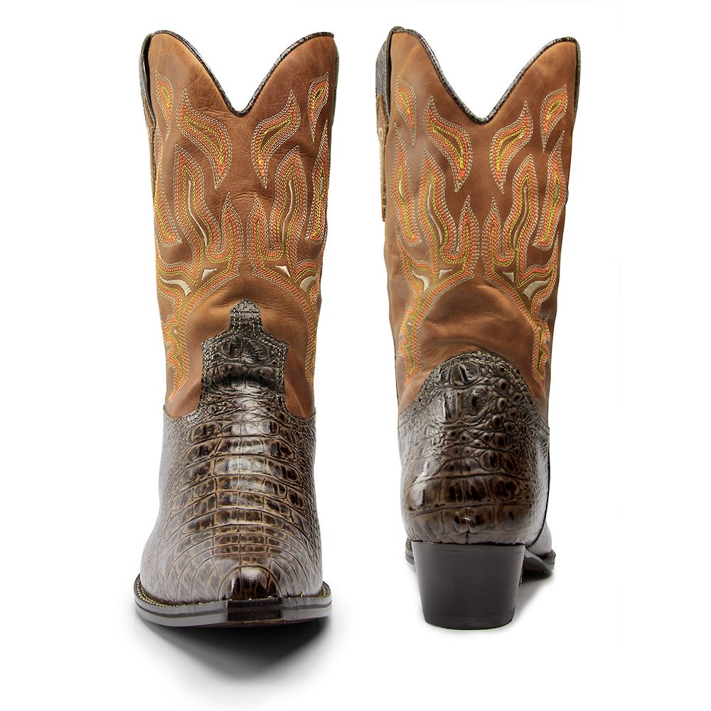 Bota Texana Western Masculina De Bico Fino TEXASKING