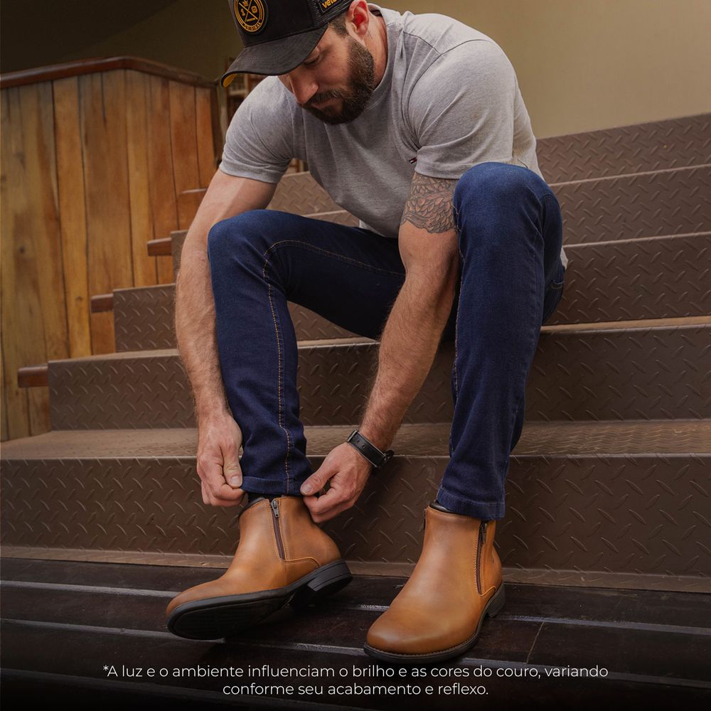 Botina Conforto Floater Whisky Veterano | Use Veterano | A Melhor do Brasil