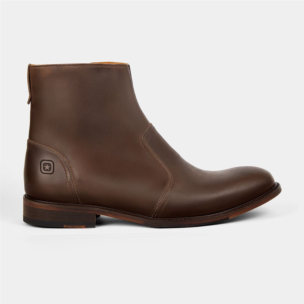 Bota Masculina London Conhaque
