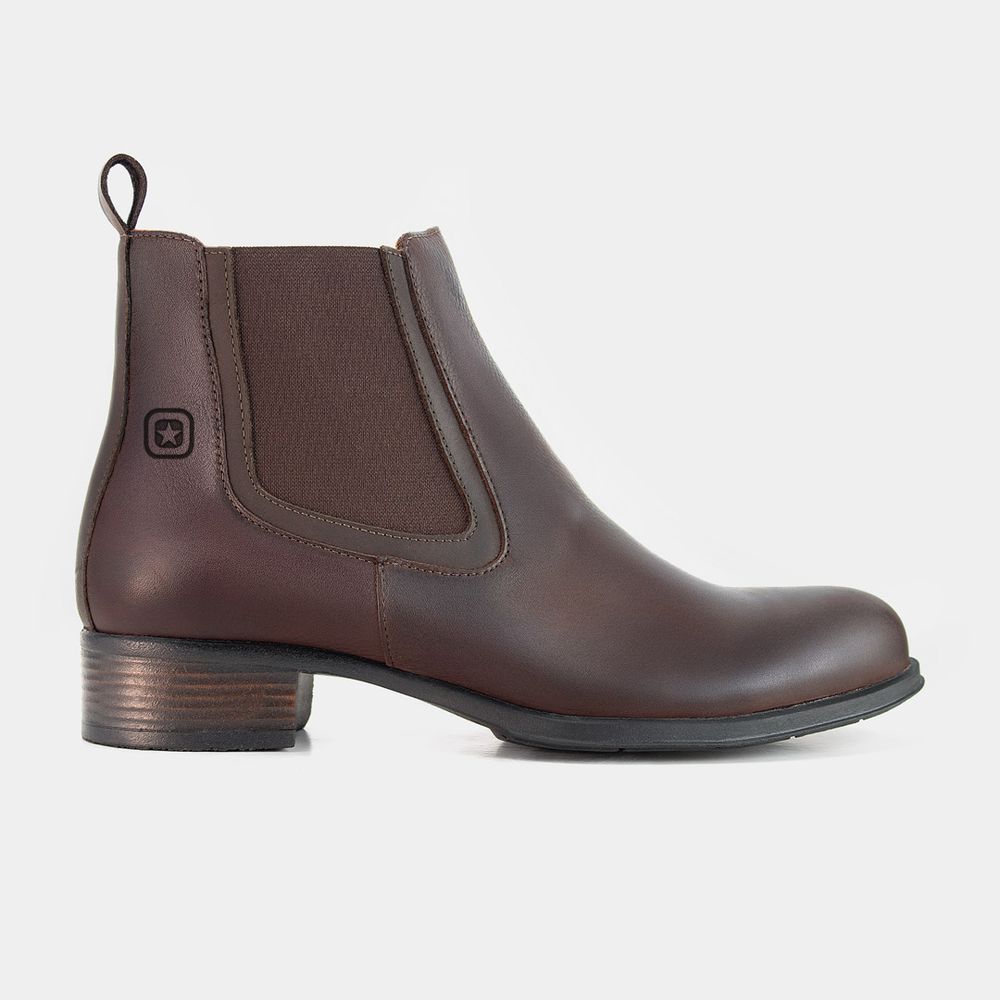 Bota Feminina Farm Chelsea Conhaque