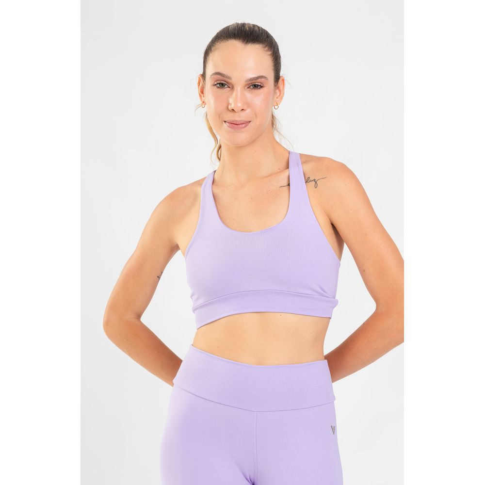 Top Nadador Fitness - Lavanda