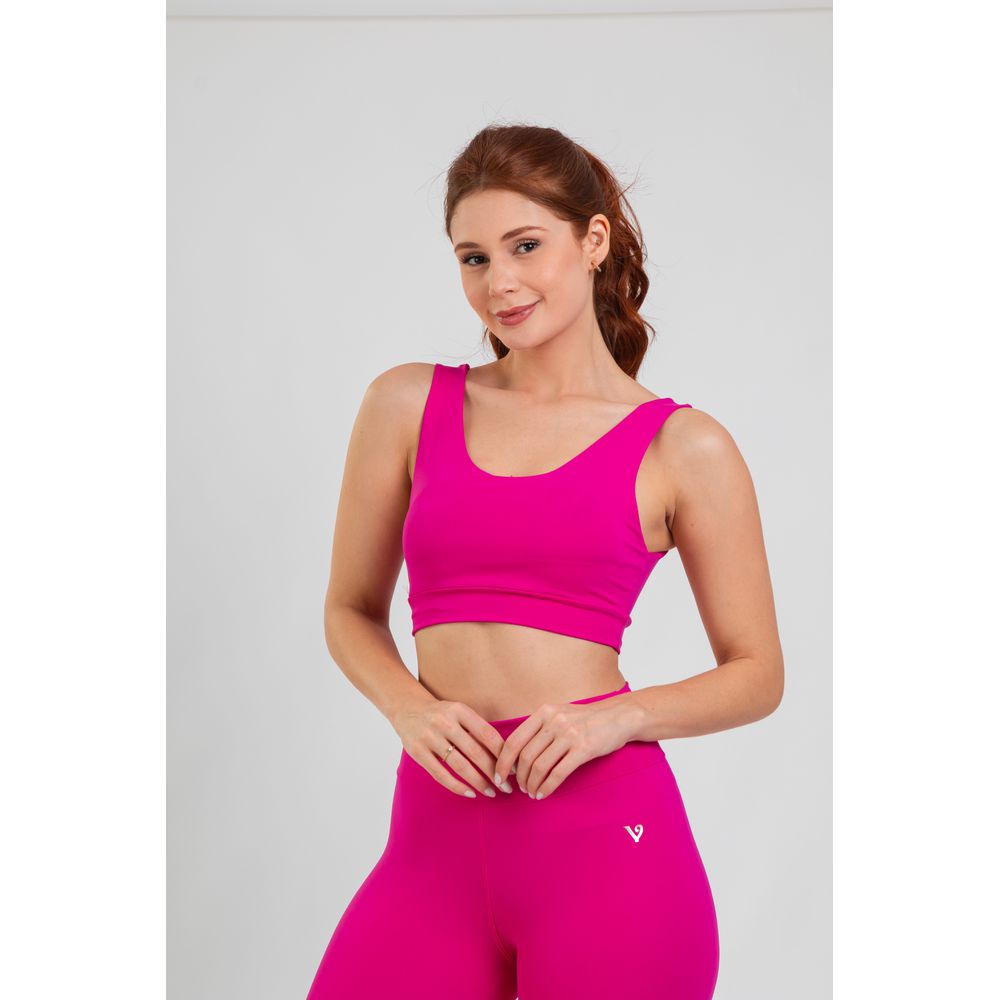 Top Cropped Regata Fitness - Rosa Pink