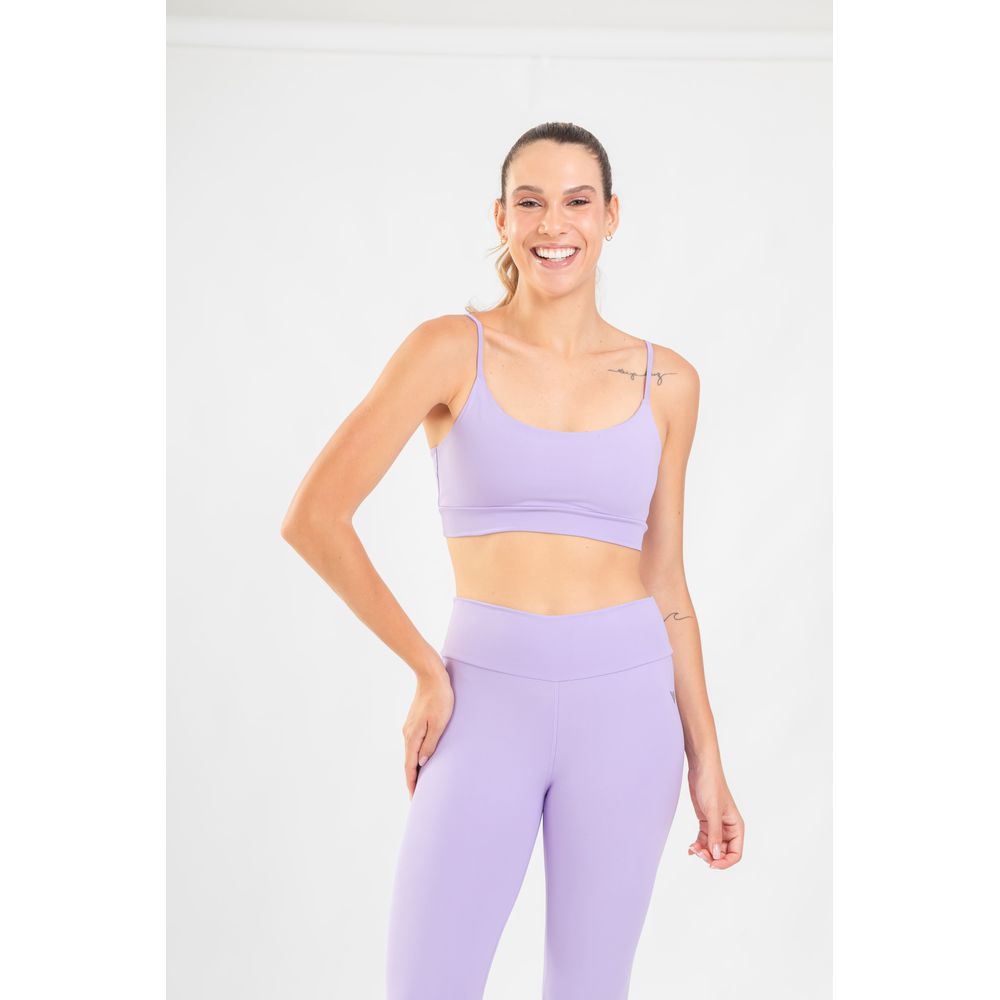 Top Alcinha Fitness - Lavanda