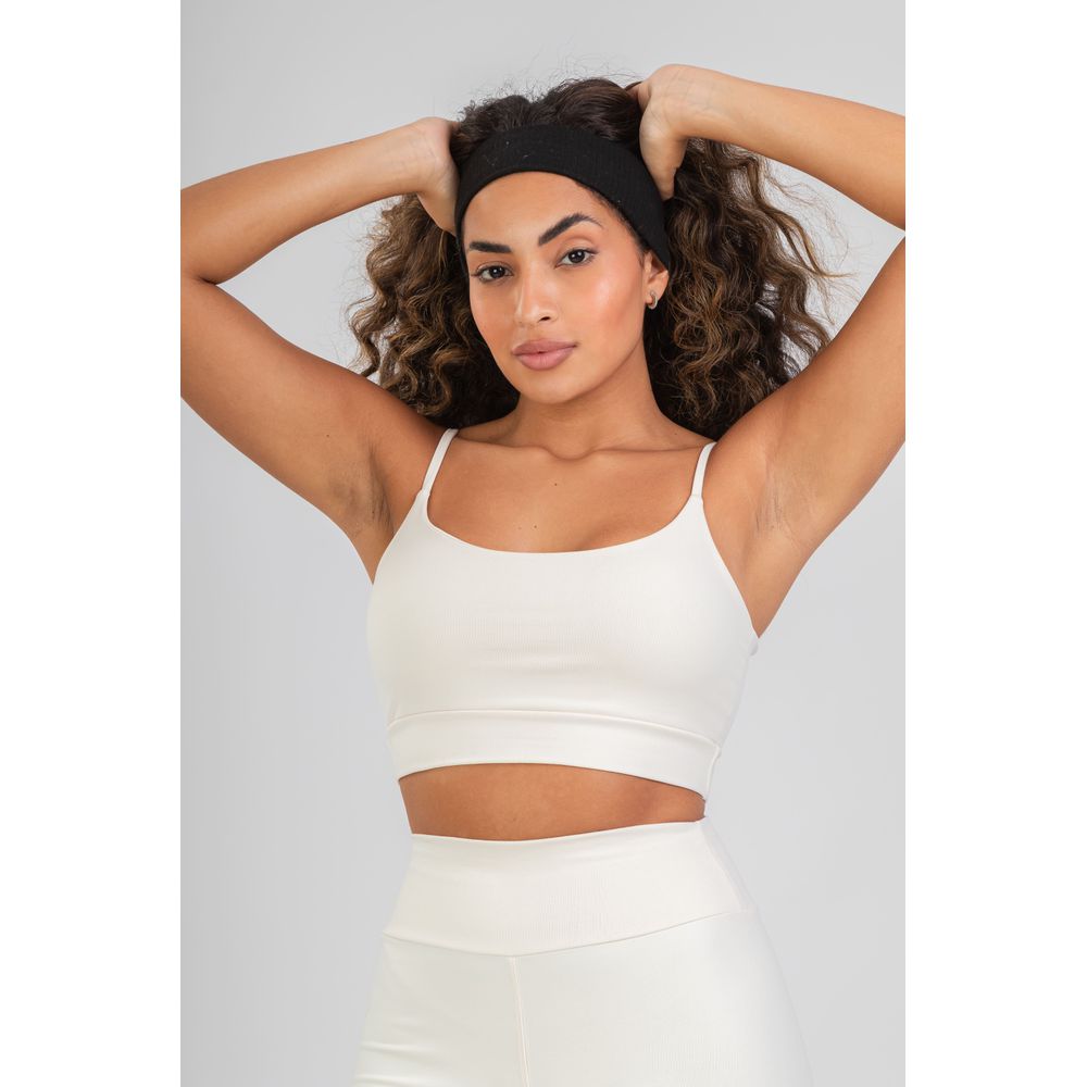 Top Alcinha Fitness - Off-white