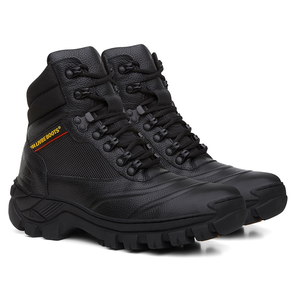 Bota Alabama em Couro Cachoeira & Trilha Ref. N2 C... - Via Livre Boots