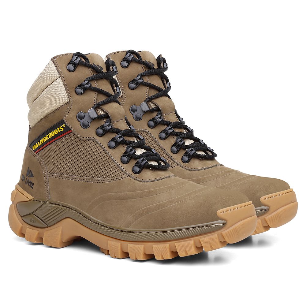 Bota Alabama em Couro Cachoeira & Trilha Ref. N2 C... - Via Livre Boots