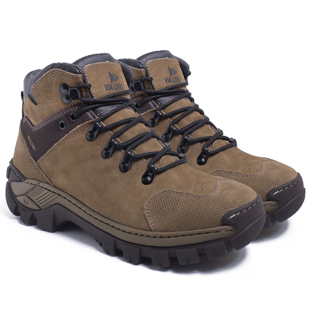 Bota Masculina Colorado Couro Legítimo Solado em B... - Via Livre Boots