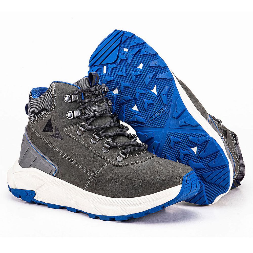 Bota Everest Coturno Masculino Couro Resistente So... - Via Livre Boots
