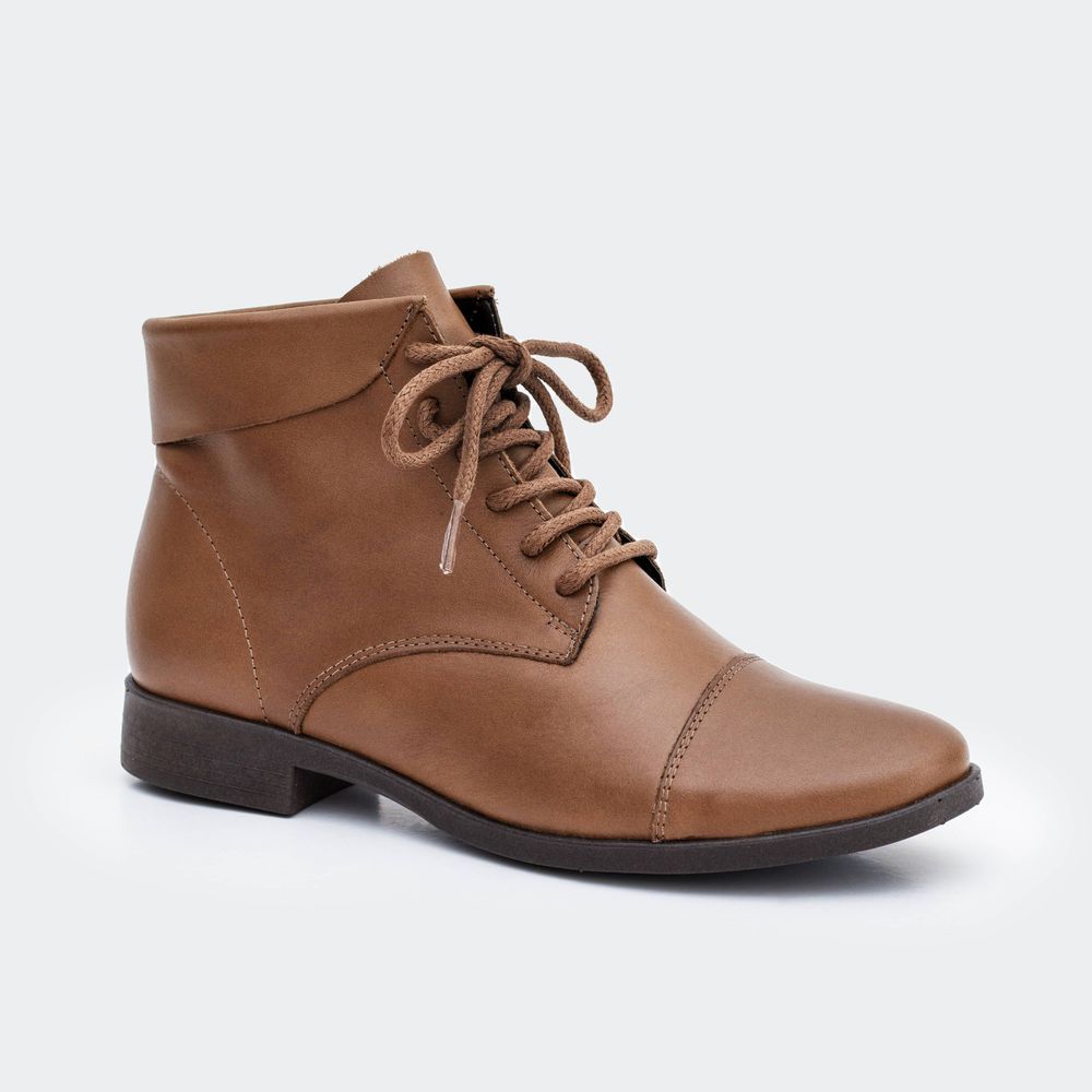 Bota Amarração - Lylla Camel - Villa Griffe