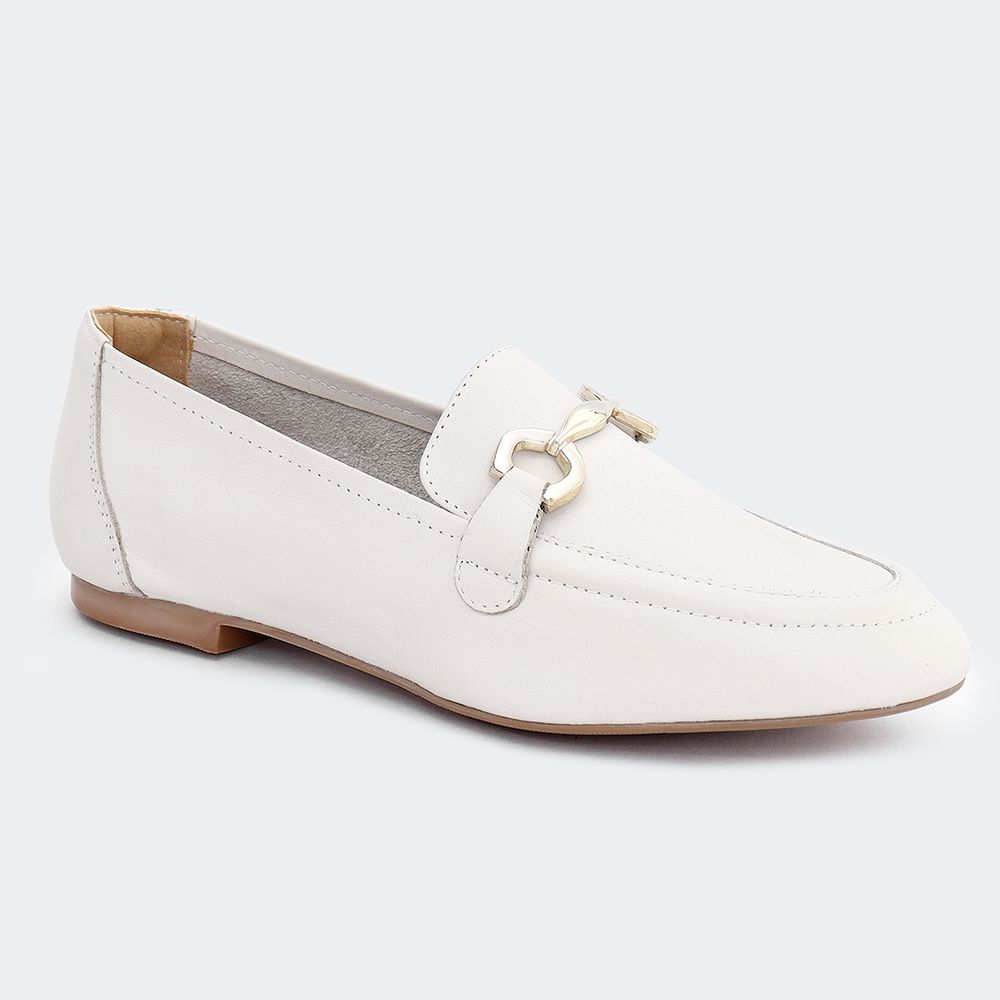 Loafer Villa Griffe Bridão - Anne Off White - Villa Griffe