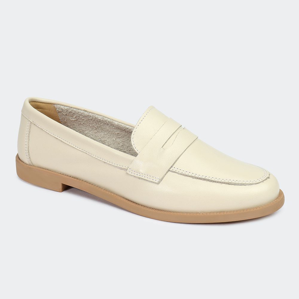 Mocassim Villa Griffe Clean Verônica Off White - Villa Griffe