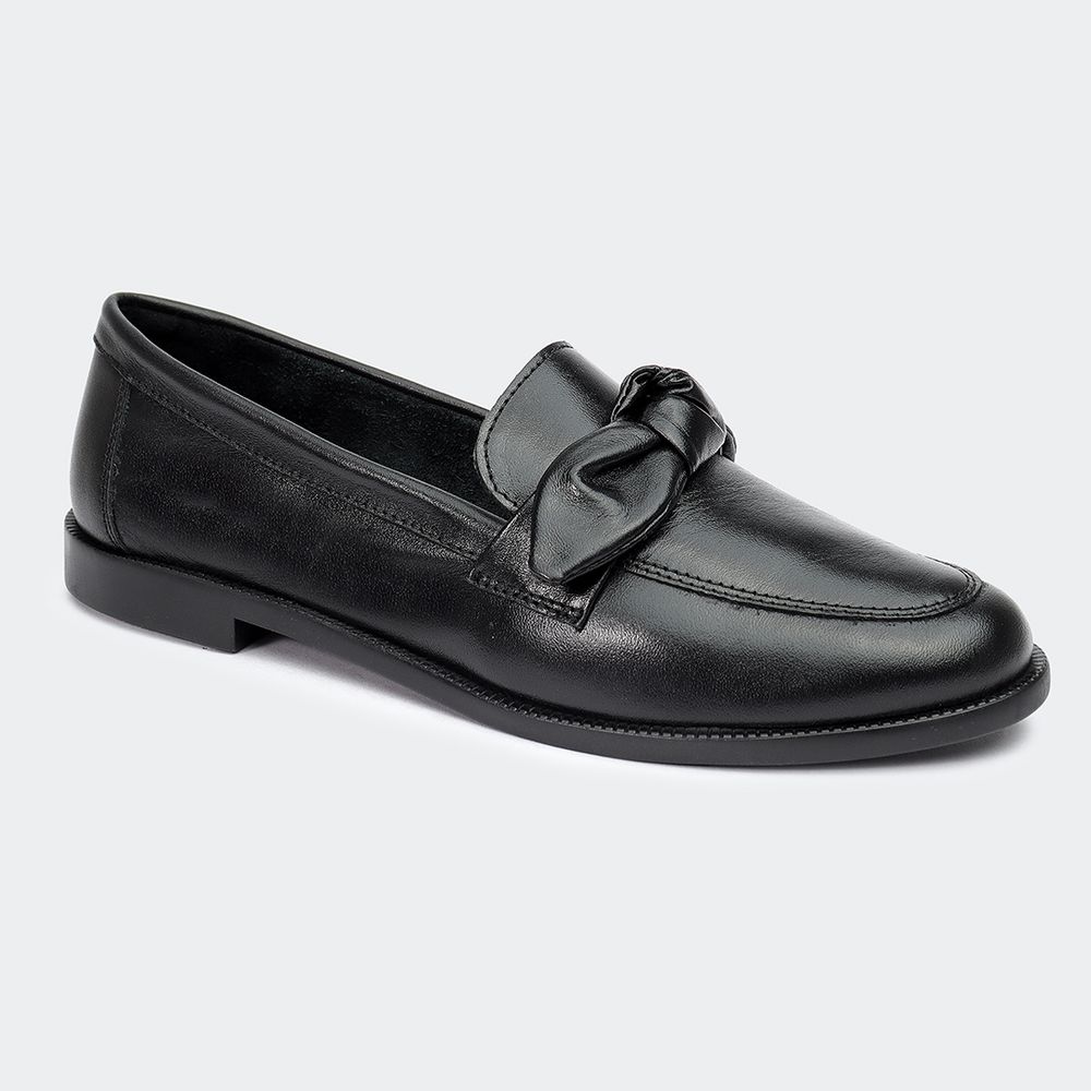 Mocassim Villa Griffe Delicate Verônica Preto - Villa Griffe