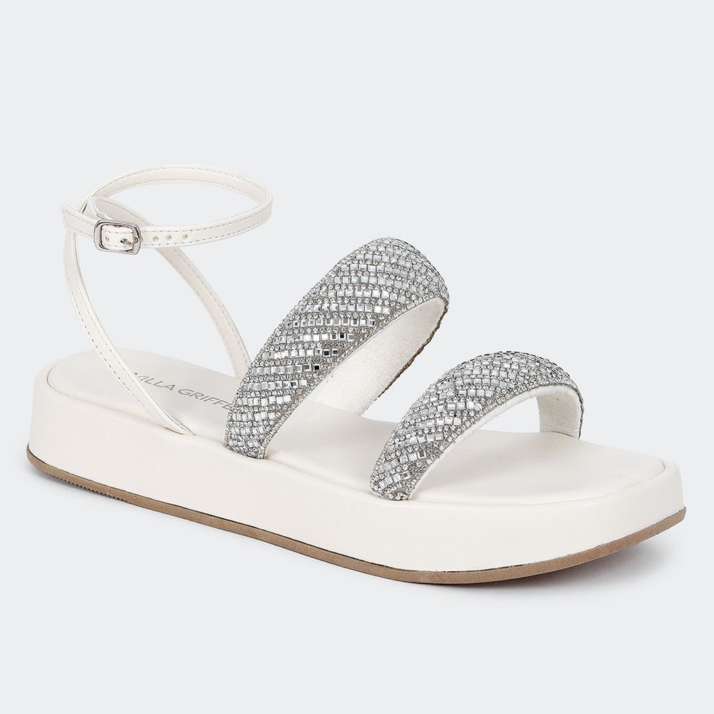 Flat Duo - Zaia Off White - Villa Griffe