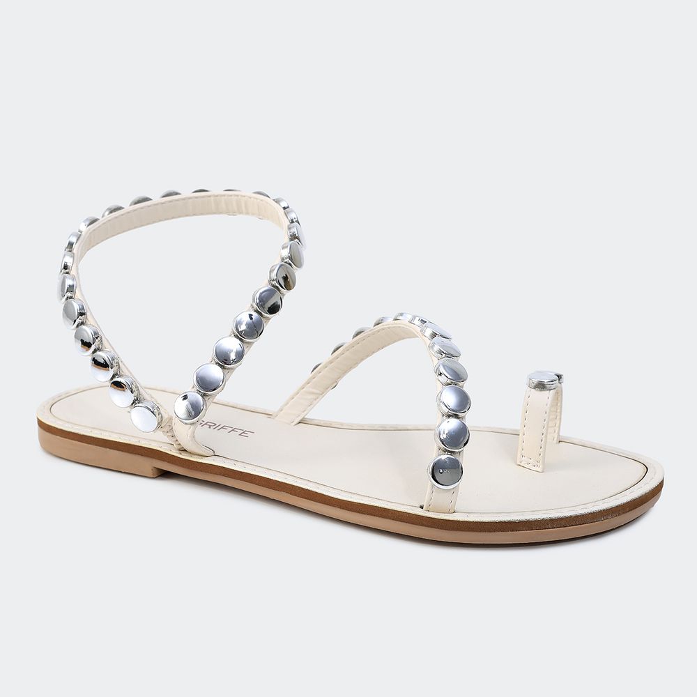 Rasteira Ohana Off White Villa Griffe - Villa Griffe