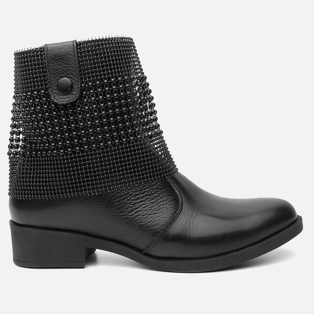 Bota Feminina Camila 2 em 1 Preta ... - USE VITTAL