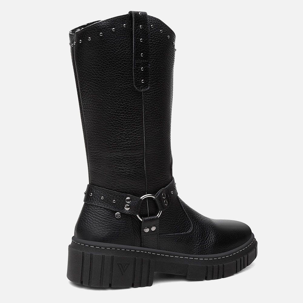 Bota Feminina Country Alice em Couro Legitimo com Fivela 