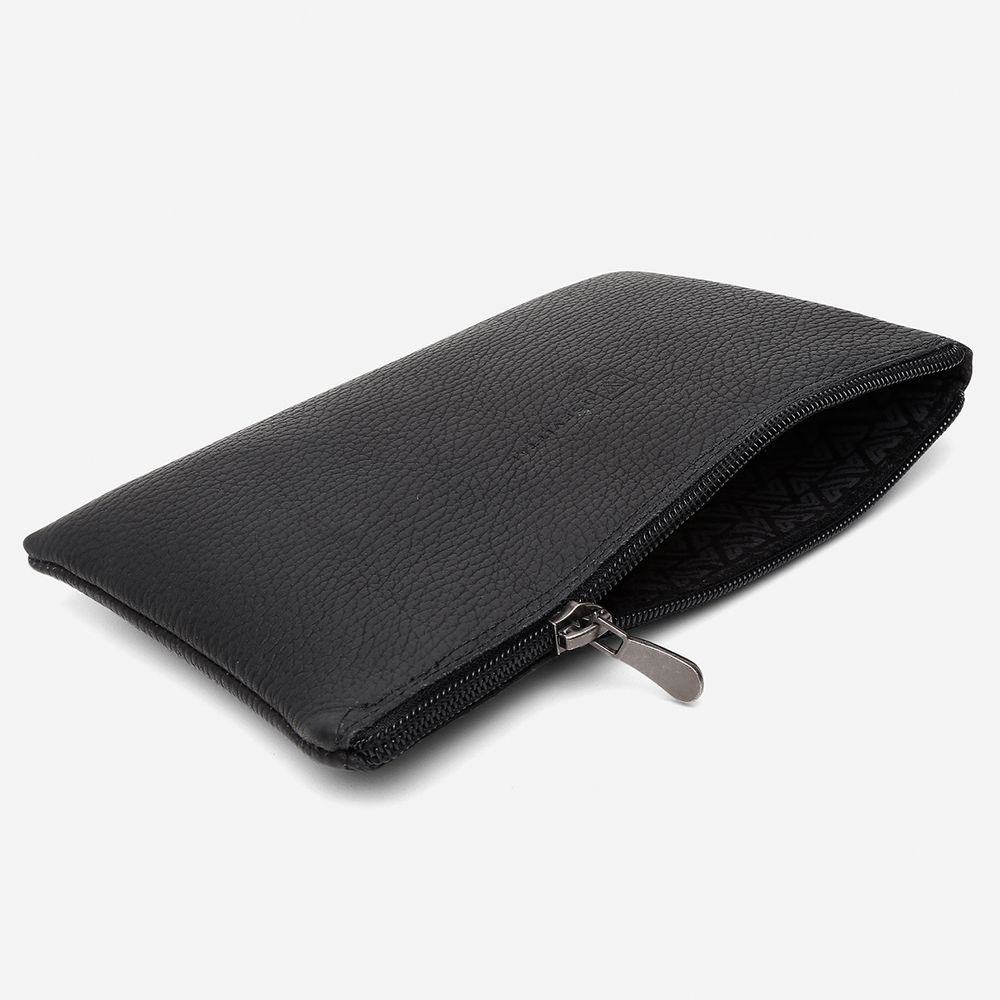 Necessaire Vittal Sara em Couro Legítimo Preto
