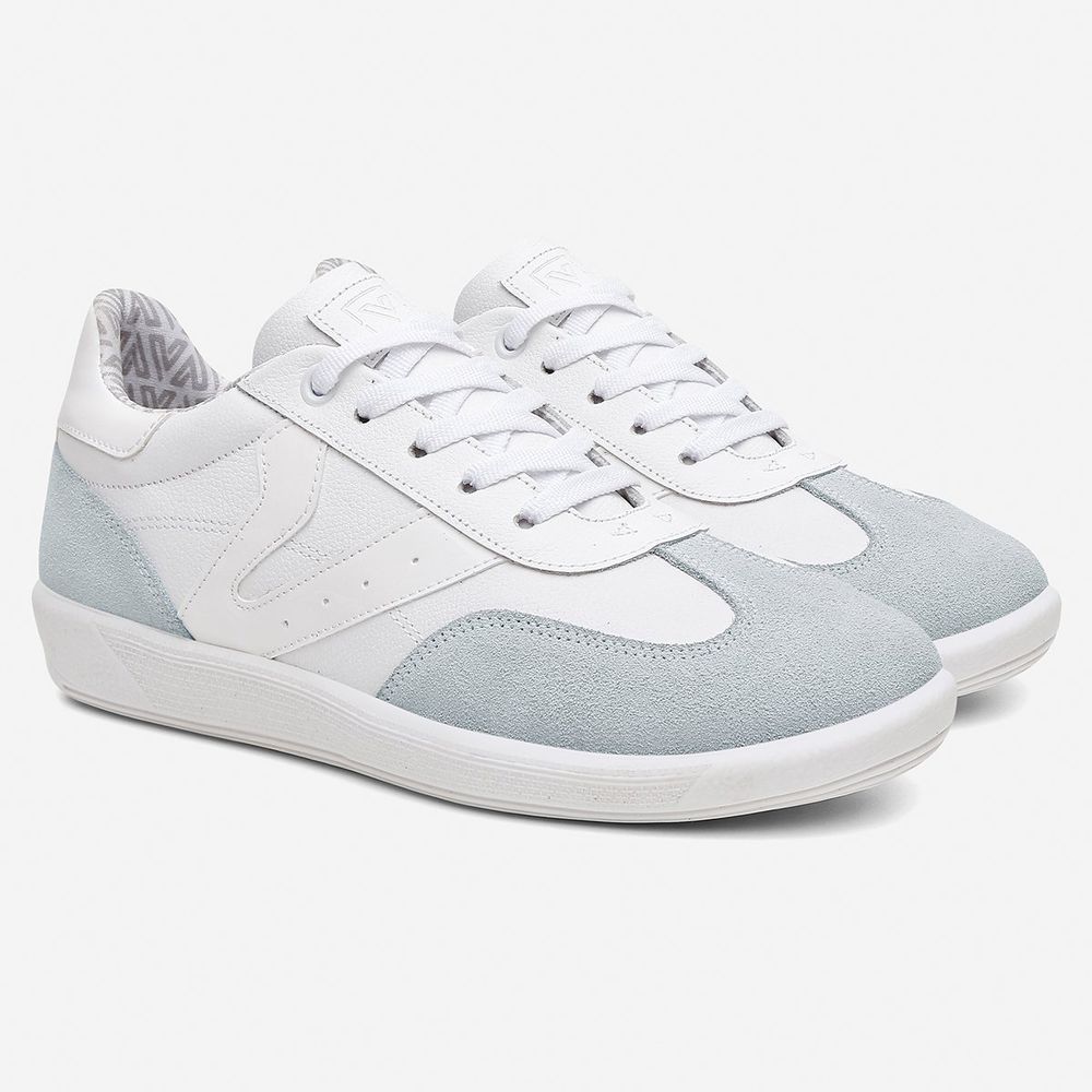 Tênis Feminino Em Couro Vittal Estela Branco