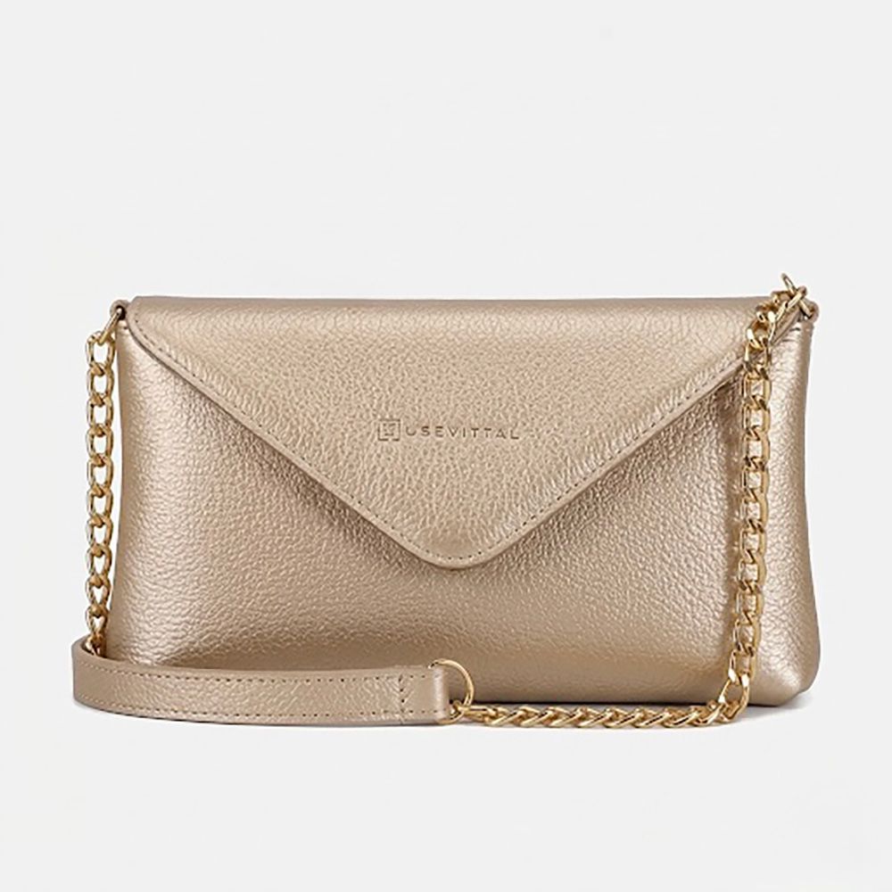 Bolsa Vittal Eloá em Couro Legítim... - USE VITTAL