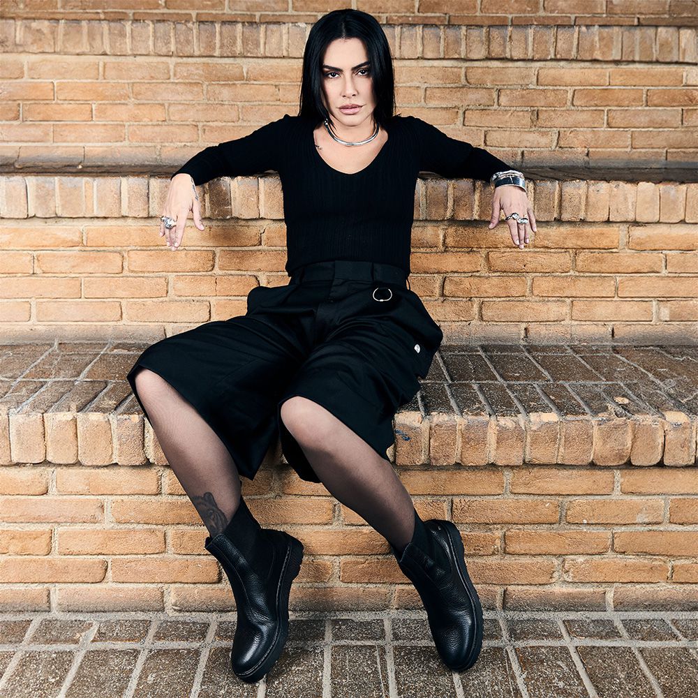 Bota Chelsea Feminina Preta Vittal Luisa em Couro Legitimo